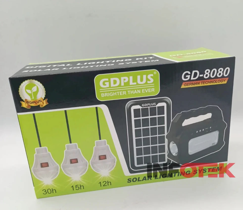 [IFT0079] LAMPE SOLAIRE DIGITAL GD 80-80