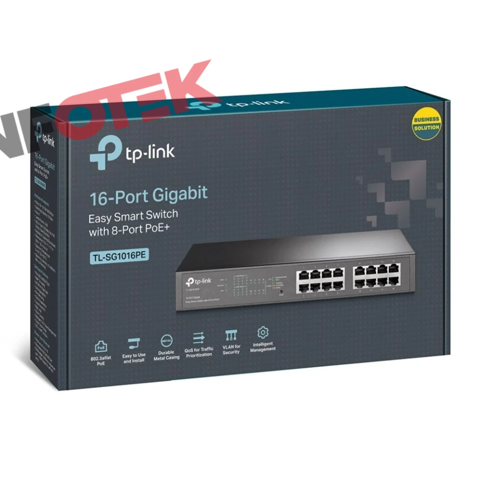 Switch réseau 16ports POE