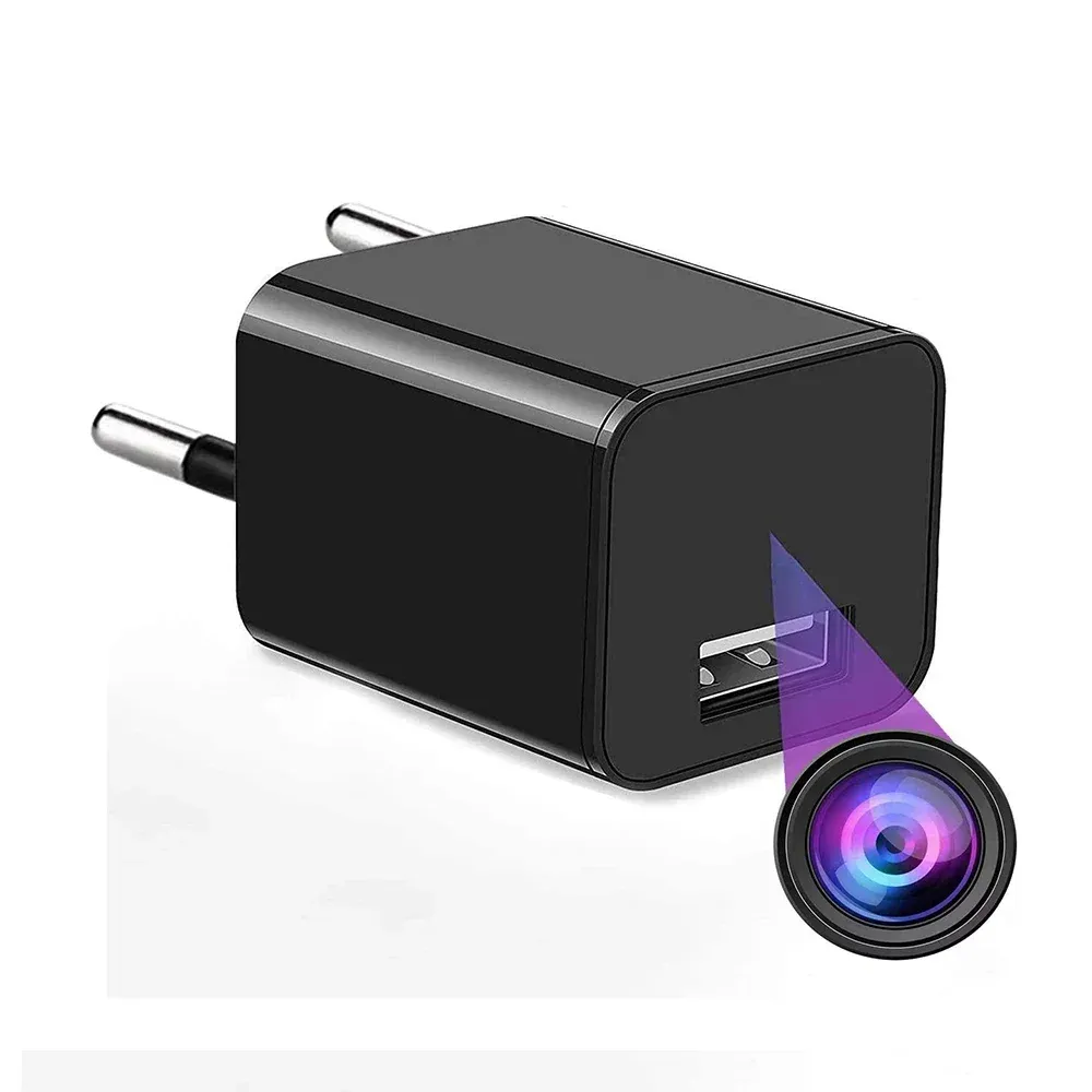 Caméra USB avec chargeur, capteur CMOS 1080P, 2MP, H.264, sans Wi-Fi, micro intégré, vision nocturne